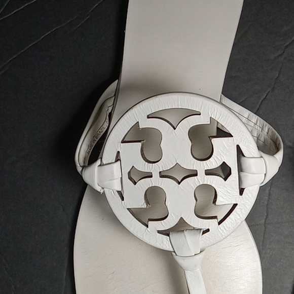 Tory Burch Square Toe Miller Sandals Size 6.5 - Picture 2 of 7